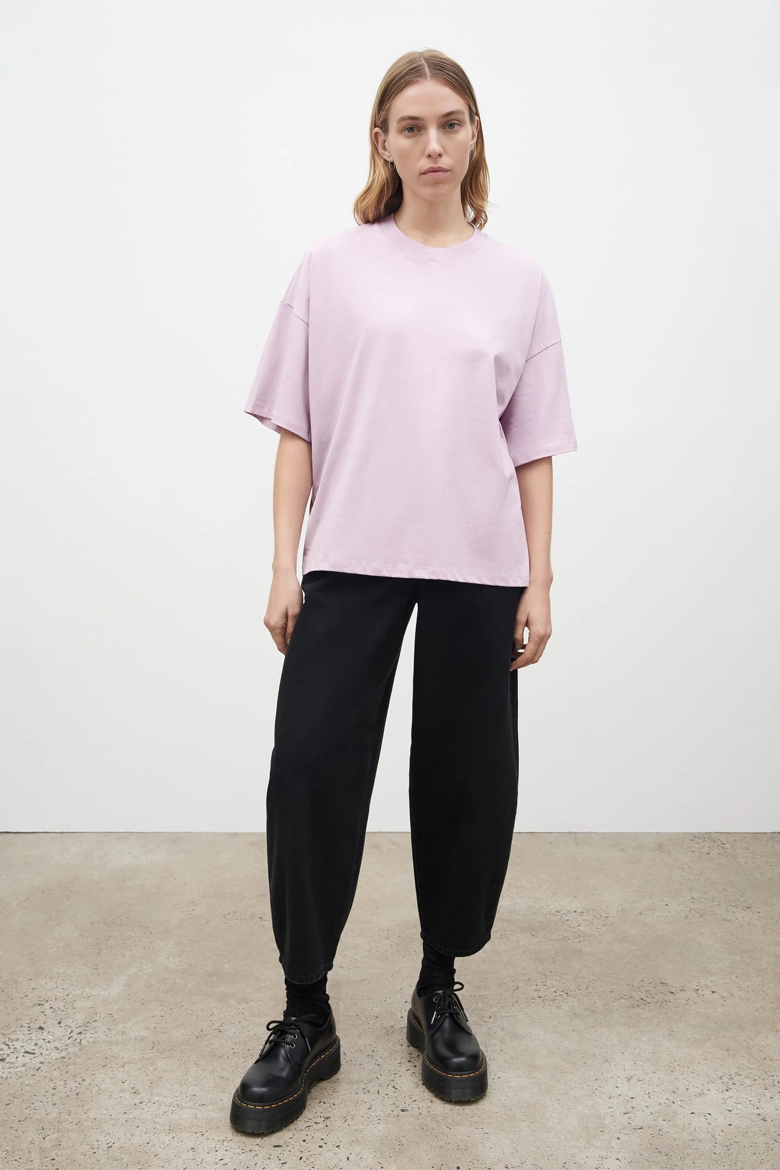 Oversized Black Tee, Kowtow's Best-Selling Boxy Tee